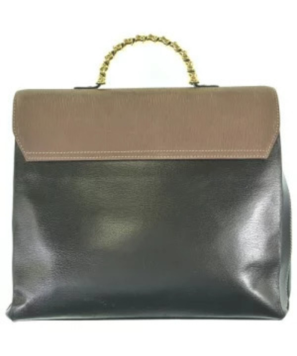 Loewe x Brown Black Handbag Brown Black